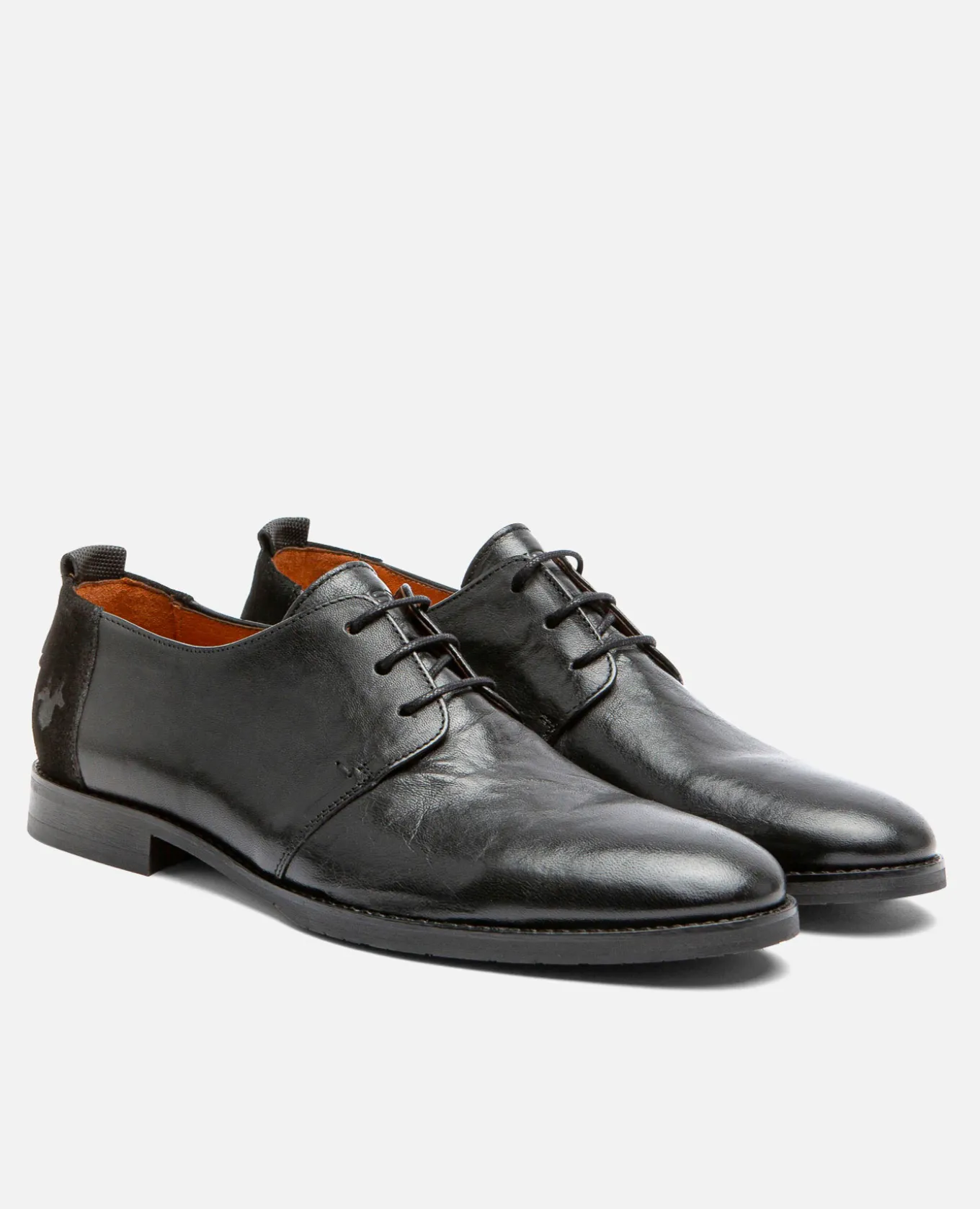 SANFORD 51 Derbies Cuir Noir Homme
