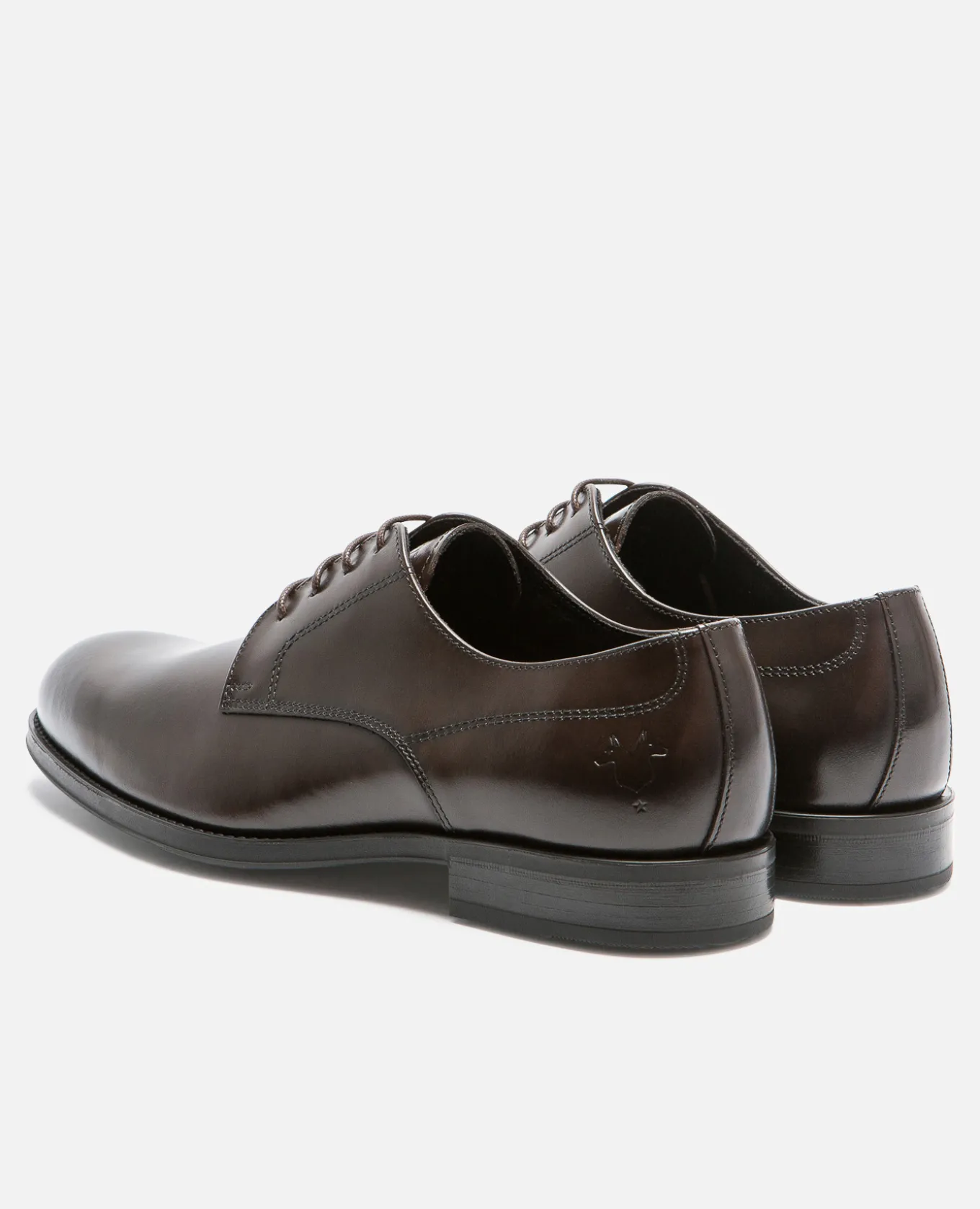 SPENCER Derbies Cuir Marron Homme