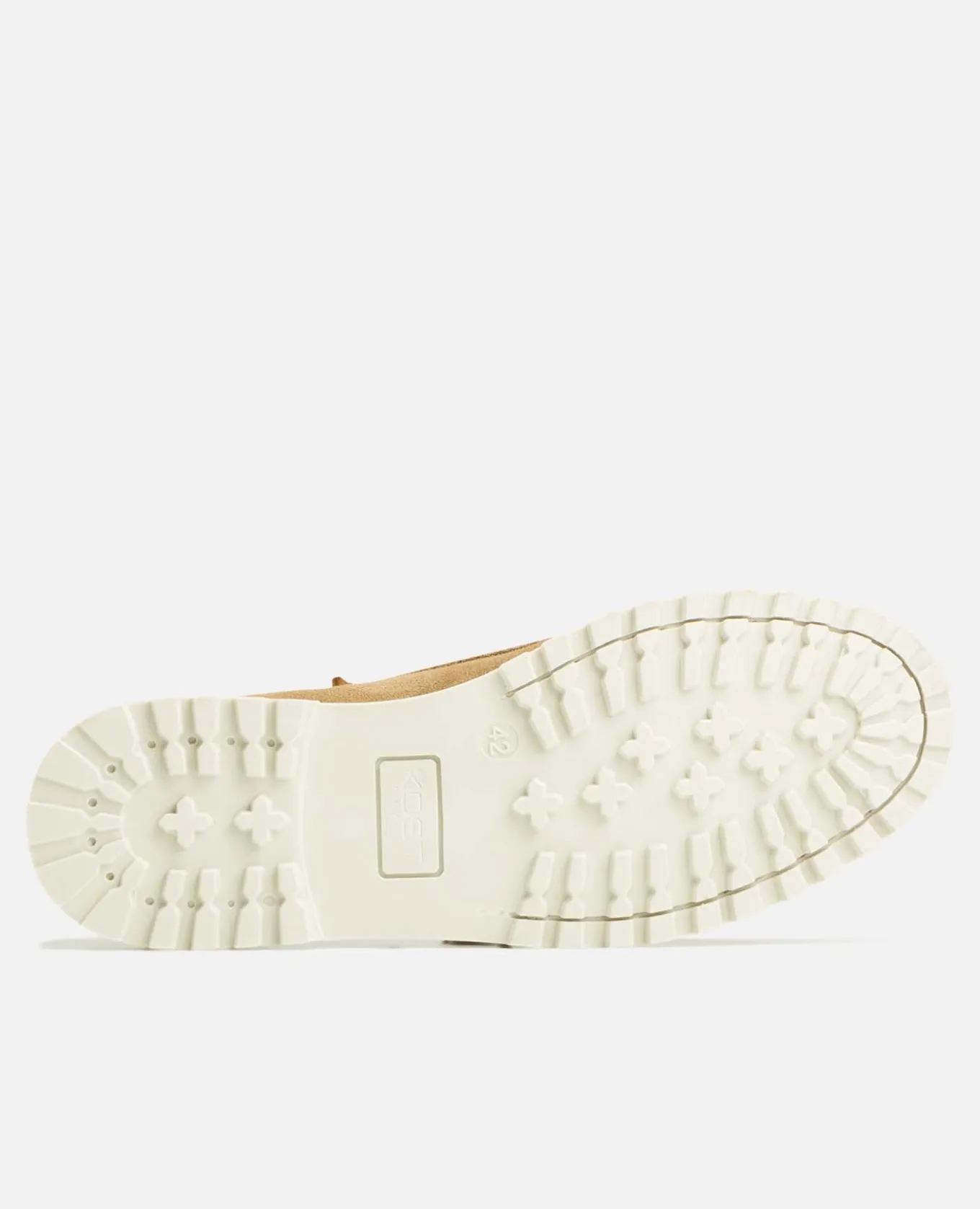 STONE V Chaussures Bateau Croûte Velours Taupe Homme