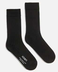STRIKE Chaussettes Coton Made in France Noir Homme