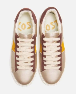SWANKY F FB Sneakers cuir multicolors