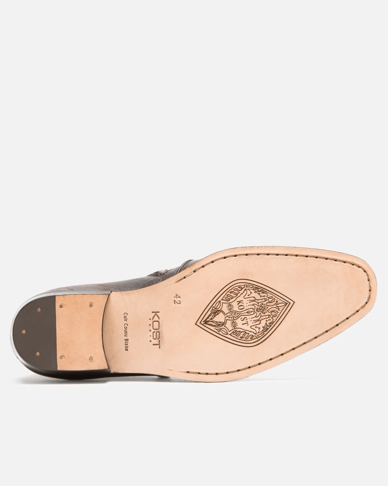 TRAVIS 73 Boots à talons Cuir Marron Homme