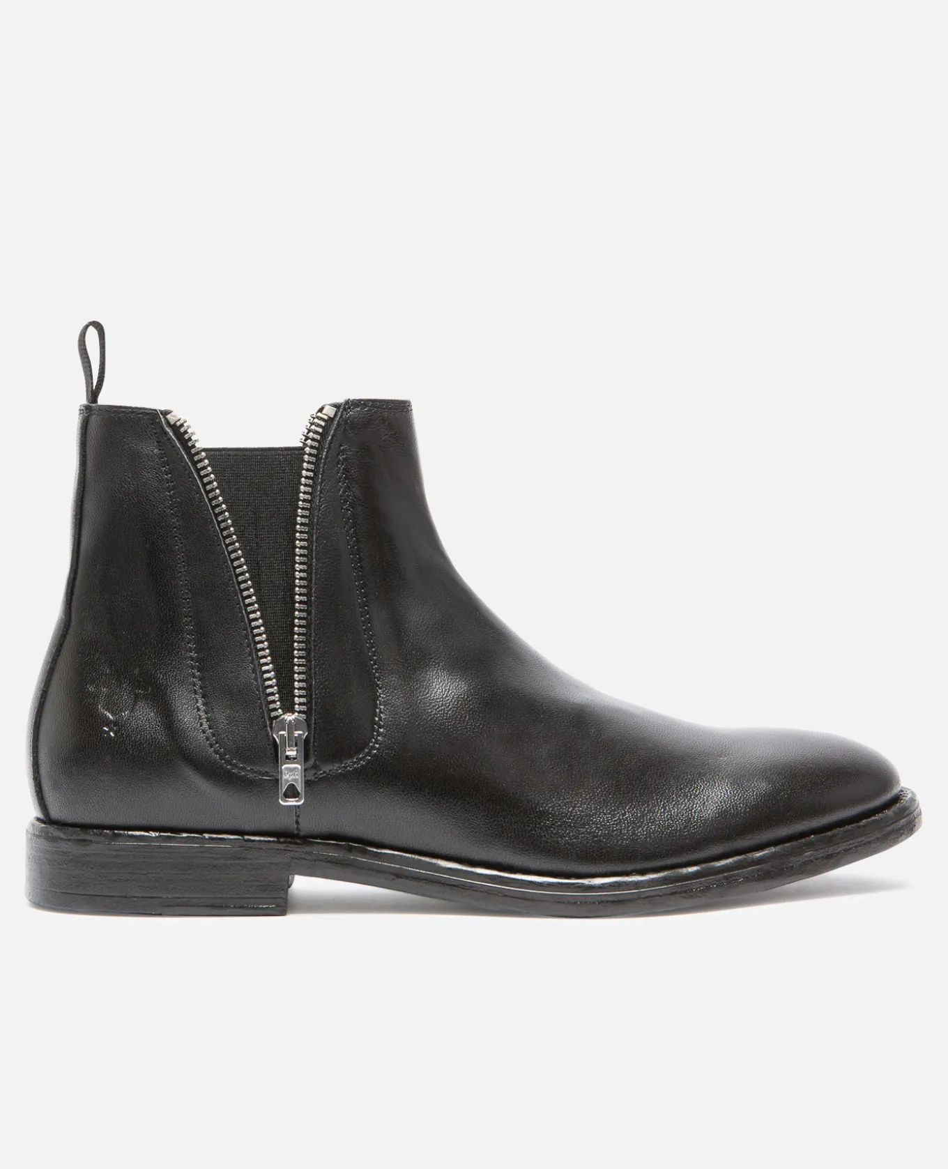 WICKED 16 Chelsea boots Cuir Noir Homme