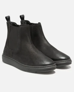 WILD B VGT  Chelsea boots cuir tannage végétal noir