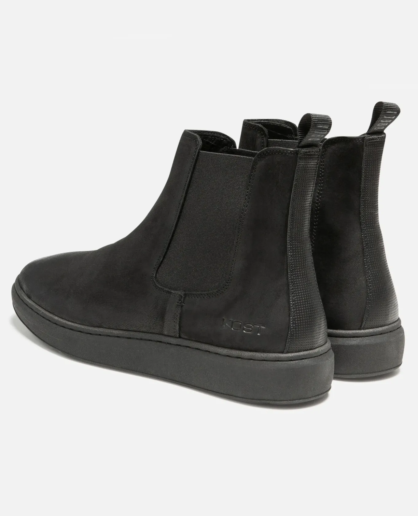 WILD B VGT Chelsea boots cuir tannage végétal noir