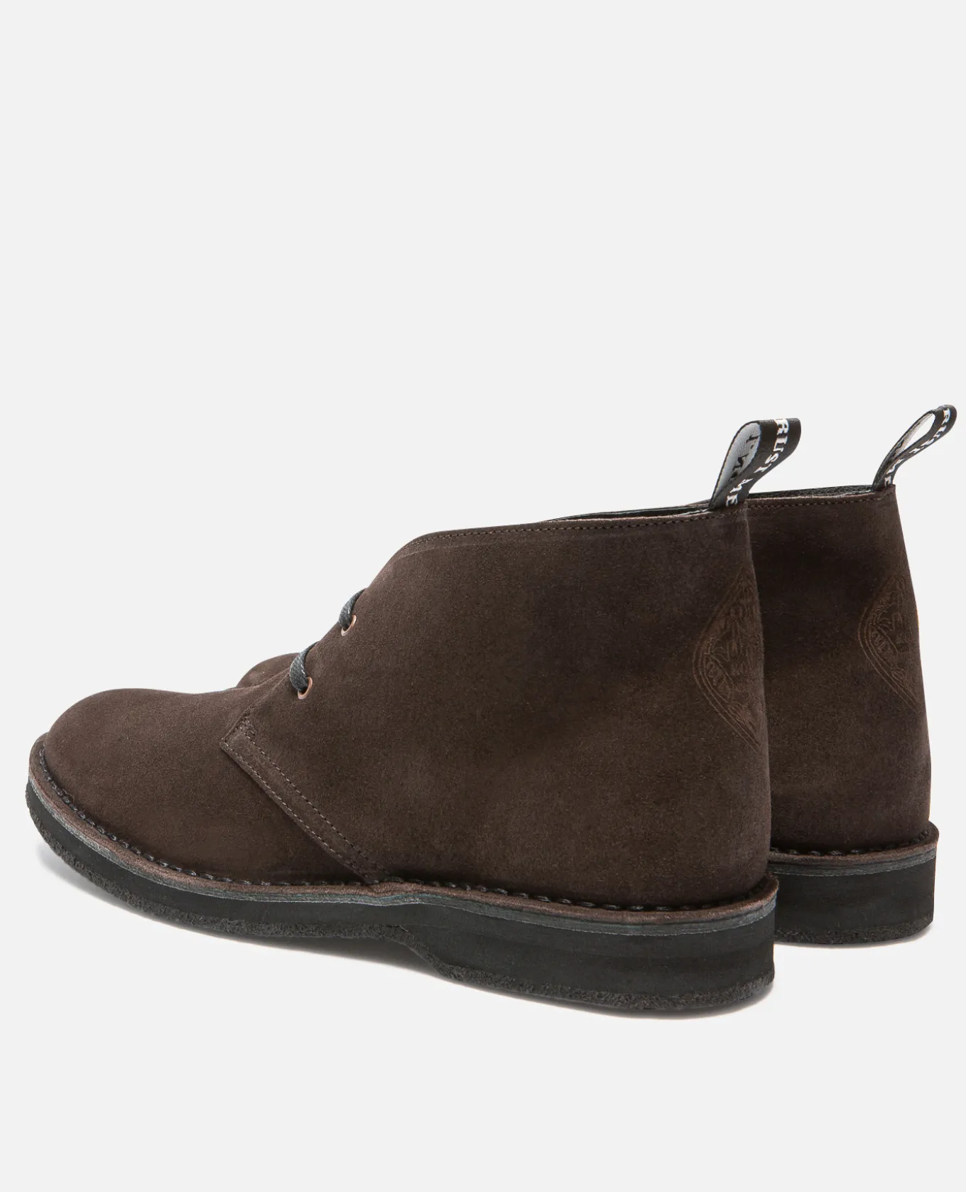 WISE M Desert Boots Croûte velours Marron Homme