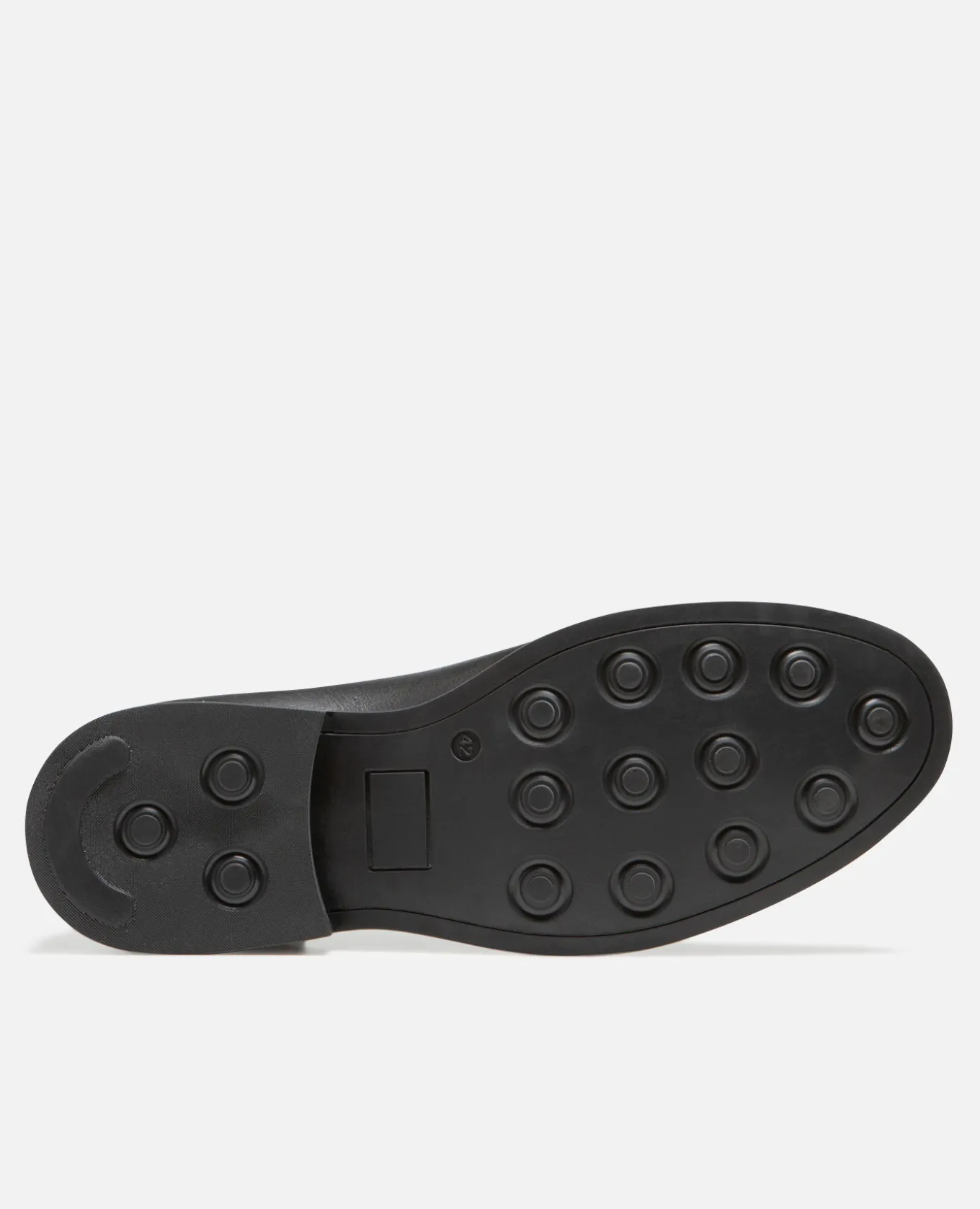 ZELA Derbies style chic vintage cuir noir