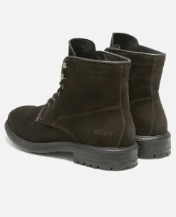 ZENITH Boots cuir suède chataigne